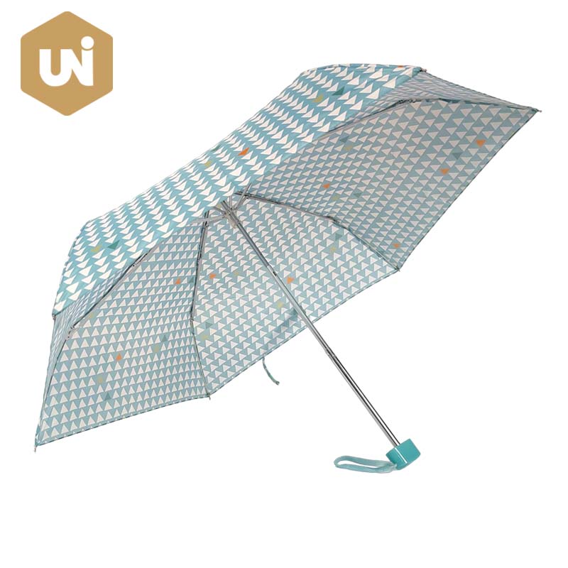 Kompakt 6k Lady Super Mini 3-sektions regnparaply